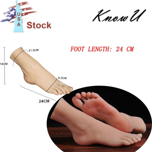 Realistic silicone foot - silicone,