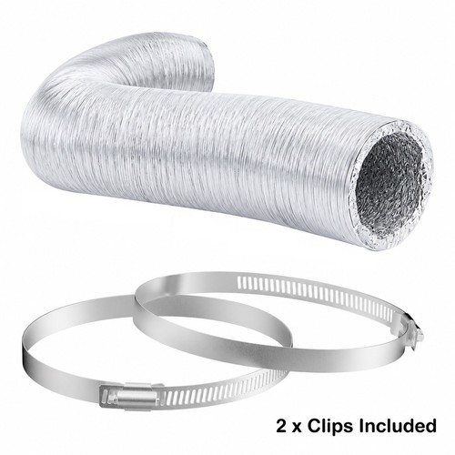 Aluminium flexible ducting - aluminium,