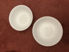 A Pair Of Used BLUE Denby Imperial Blue Cereal Bowls