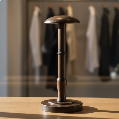 Wooden hat stand stable - wooden, base