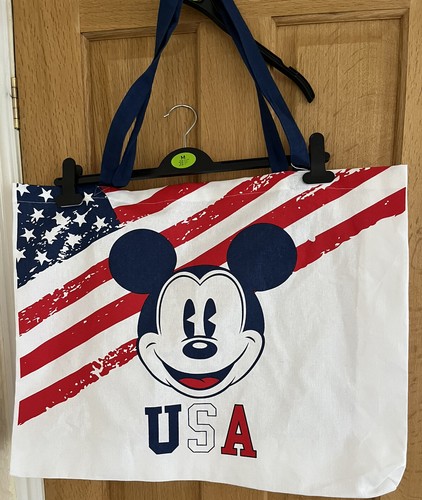 Mickey mouse usa canvas large - mickey,