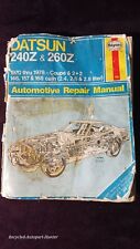 70-78 Datsun Nissan 240z/260z vintage classic  book