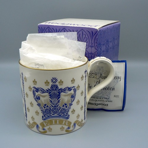 Wedgwood tankard 25th - wedgwood,