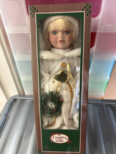 Porcelain doll from - doll, creative