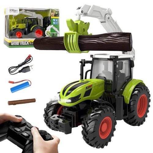 Tractor vehicle toy with - tractor,