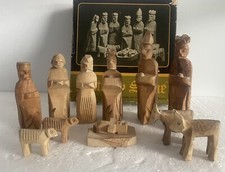 Vintage Olive Wood 12 Piece