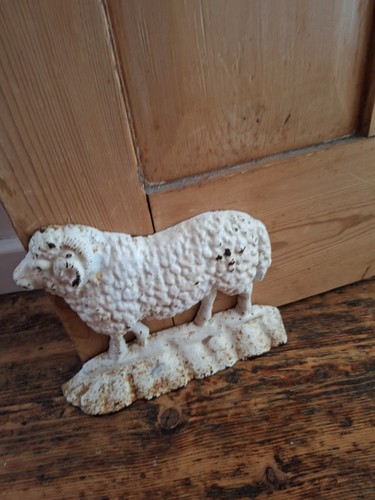 Vintage cast iron door - vintage, stop