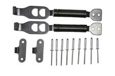 Spring bonnet hood catches pins clamp locks road track race drift rally