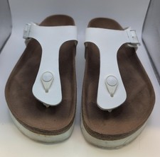 Papillio White Vegan Sandals