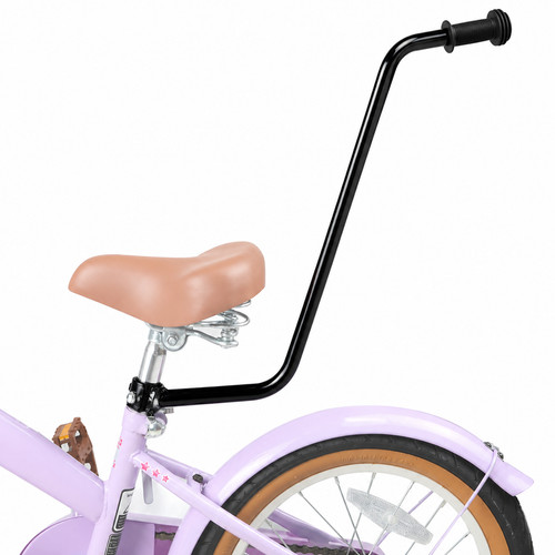 Kids bike parent push - push, handle