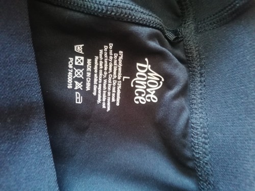 Move dance black - shorts, and