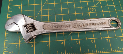 Vintage chrome gordon - gordon, 8"