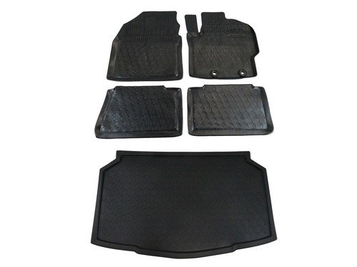 Toyota front rear rubber floor - toyota,