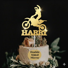 Motorbike Cake Topper