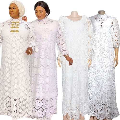 Lace kaftan african - women, long