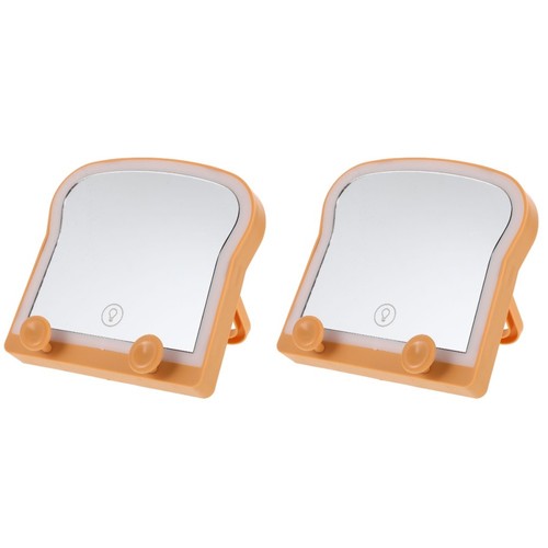 Light brown tabletop makeup - light,