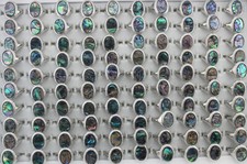 35pcs Women Lady's Fashion Wholesale Lots Mixed Lots Assorted Shell Rings AH284
