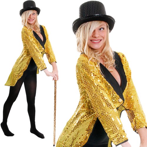 Adult sequin tailcoat - tailcoat, unisex