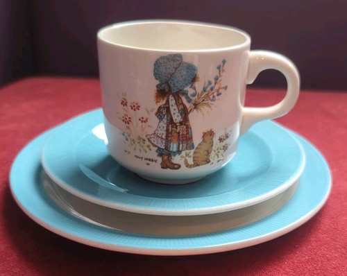 Holly hobbie cup saucer - holly, &