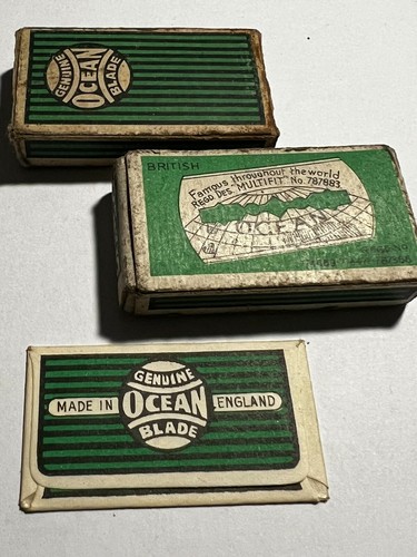 Vintage shaving wrappers - vintage,