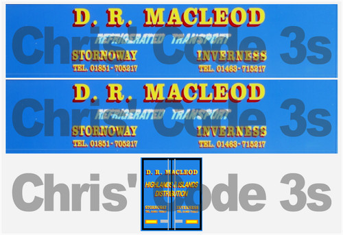 Code adhesive trailer decal - trailer,
