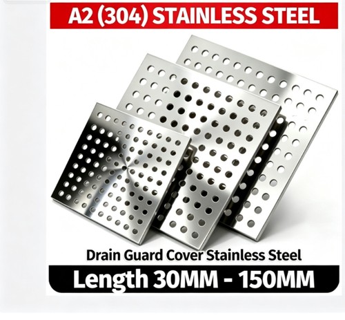 Drain guard cover stainless - drain,