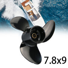Boat Propeller 7.8X9 Fits for Mercury Engine 812951A02 4-6HP 12 Tooth Spline