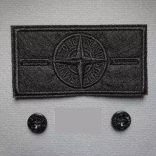 Stone Island Reflective badge
