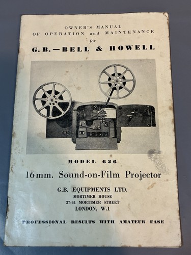 Vintage bell howell - vintage, g.b.