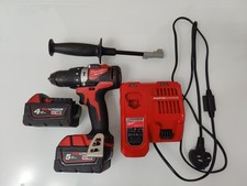 Milwaukee BLPD2-0Cordless Combi Drill M18 Brushless 18V 5.0 ah & 4.0ah batteries