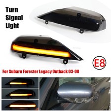2xSmoke LED Dynamic Turn Signal Light For Subaru Forester Legacy Outback Tribeca