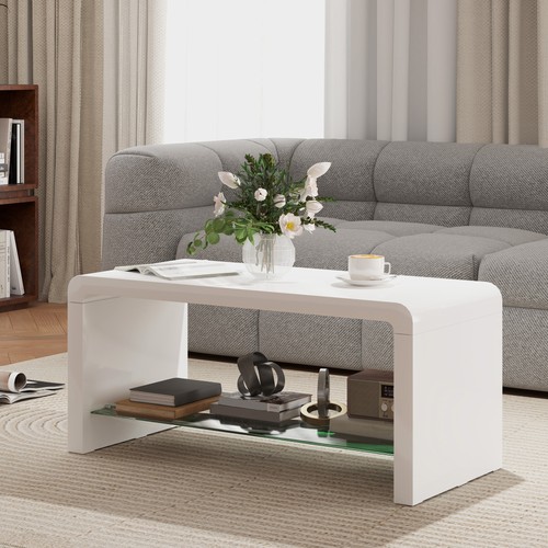 High gloss coffee table - high,