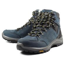 Grisport Waterproof Boots Vibram Sole Bolzano Blue Nubuck Walking / Hiking