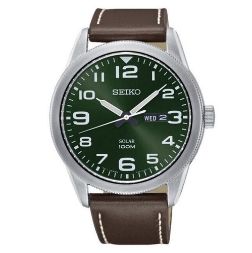 Seiko v158 solar - solar, analogue