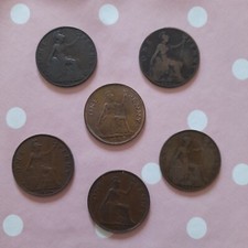 Pennies X 6 including 1912