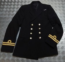 No1C Lieutenant Diagonal Serge Dress RN Officer Jacket British Naval Uniform 100