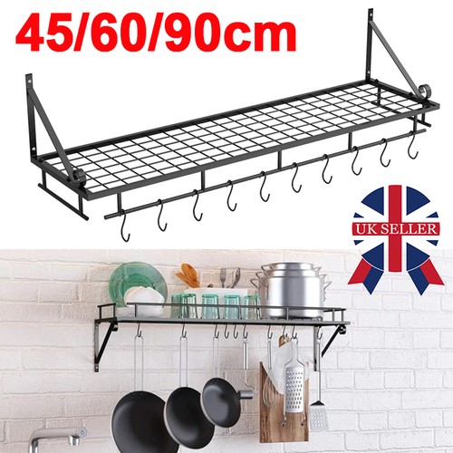 Kitchen hanging pot pan rack - kitchen,