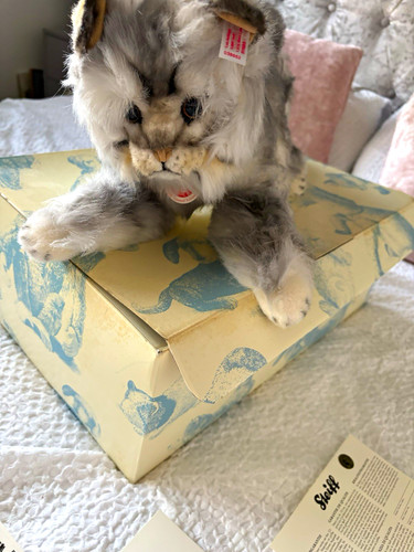 Steiff lizzy maine - maine, coon