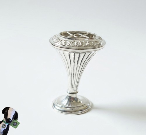 Vintage silver plated - plated, vase