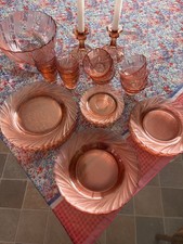 Vereco French Glass Tea Plates