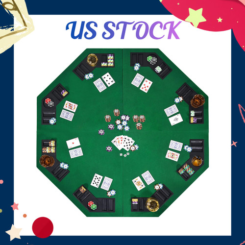 New foldable poker table - new, 48"