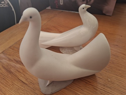 Nao lladro couple - "couple, doves"