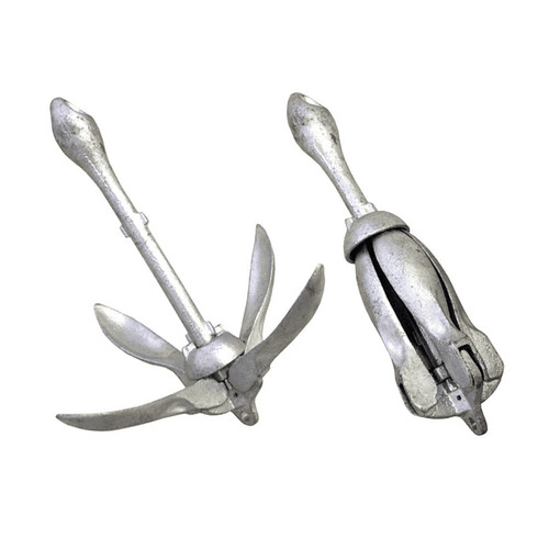 Folding grapnel anchor - grapnel,
