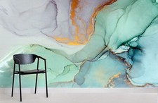 Marbled abstract green - abstract,