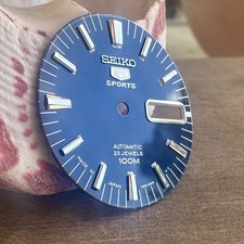 Genuine Seiko [Blue & Silver] Dial take off from Made in Japan SNZH53 7S36