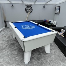 New Monte Carlo White Slate Pool Table in 6ft or 7ft Sizes | * Faster Delivery *