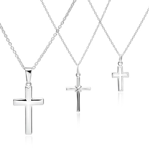 925 sterling silver cross - sterling,
