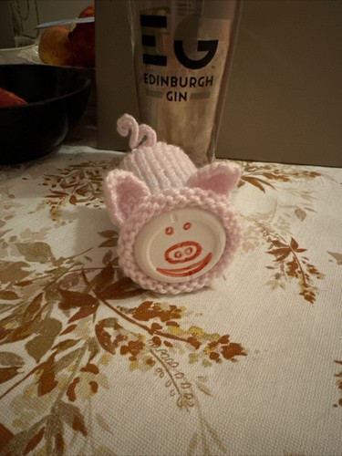 Hand made piggy - made,