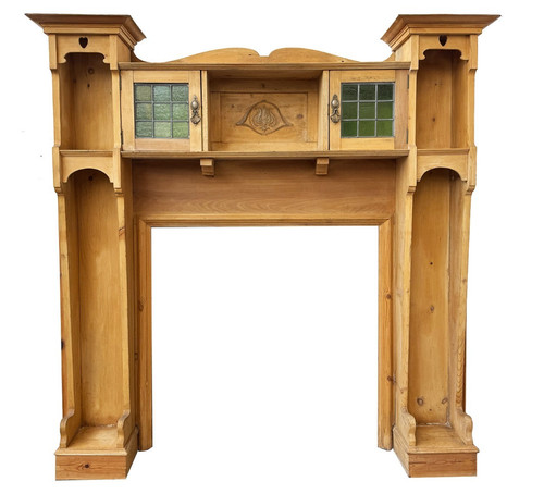 Reclaimed fireplace antique