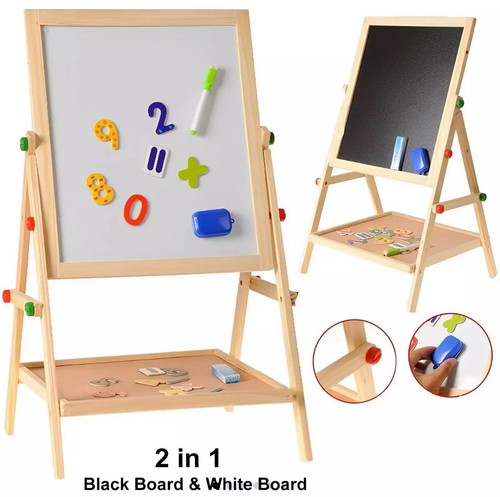 Kids wooden art - 2-in-1,